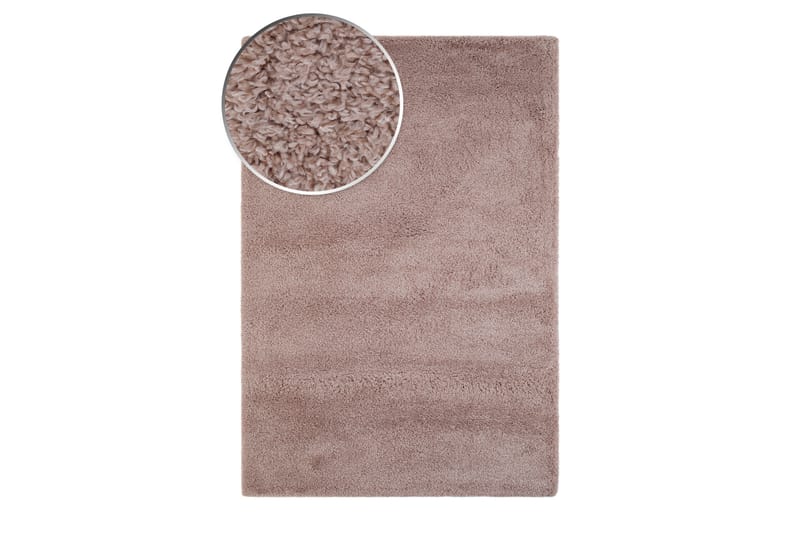 Teddy Ryematte 160x230 cm Dusty Pink - Rosa - Tekstiler & tepper - Teppe & matte - Moderne matte - Ryetepper