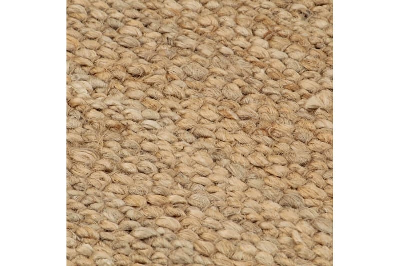 Håndvevd teppe jute stoff 120x180 cm naturell - Beige - Tekstiler & tepper - Teppe & matte - Moderne matte - Sisaltepper