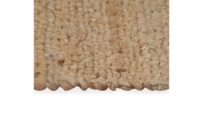 Håndvevd teppe jute stoff 120x180 cm naturell - Beige - Tekstiler & tepper - Teppe & matte - Moderne matte - Sisaltepper