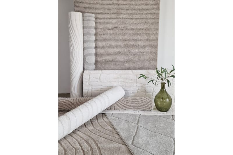 Softy Wiltonteppe 140x200 cm - Linbeige - Tekstiler & tepper - Teppe & matte - Moderne matte - Friezematte