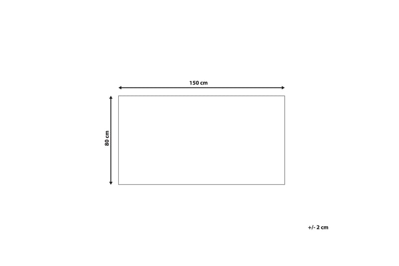 Ullteppe Ahmetli 80x150 cm - Blå - Tekstiler & tepper - Teppe & matte - Moderne matte - Ullteppe