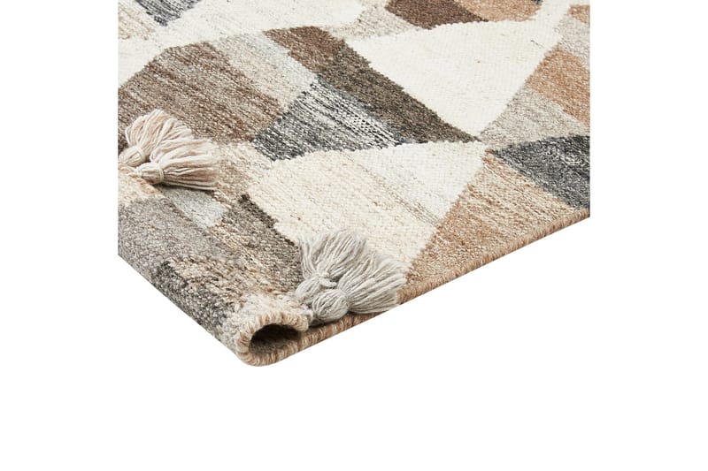 Ullteppe Argavand 200x300 cm - Beige - Ullteppe