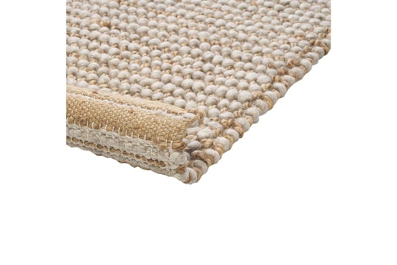 Ullteppe Banoo 140x200 cm - Beige - Ullteppe