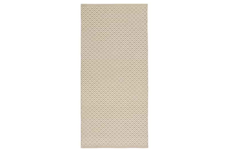 Ullteppe Björkö 75x250 cm Rektangulær - Beige - Tekstiler & tepper - Teppe & matte - Moderne matte - Ullteppe