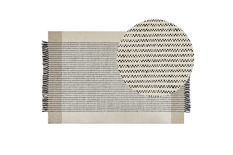 Ullteppe Divarli 200x300 cm - Beige - Ullteppe