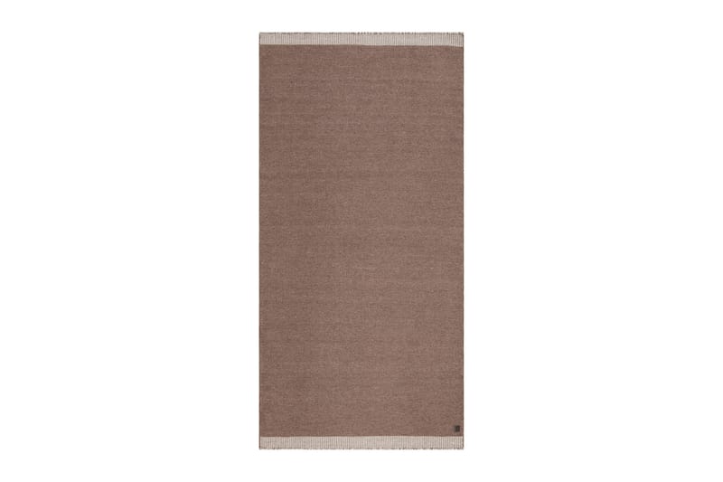 Ullteppe Fornta 75x230 Oval - Taupe - Tekstiler & tepper - Teppe & matte - Moderne matte - Ullteppe