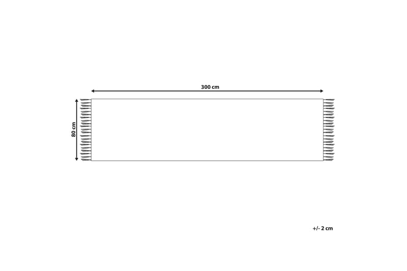 Ullteppe Ghukasavan 80x300 cm - Beige - Tekstiler & tepper - Teppe & matte - Moderne matte - Ullteppe