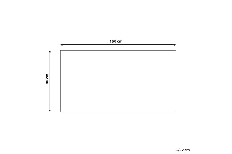 Ullteppe Kinik 80x150 cm - Beige - Tekstiler & tepper - Teppe & matte - Moderne matte - Ullteppe