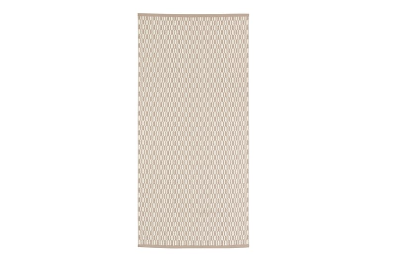 Ullteppe Tjörn 75x250 cm Rektangulær - Beige - Tekstiler & tepper - Teppe & matte - Moderne matte - Ullteppe