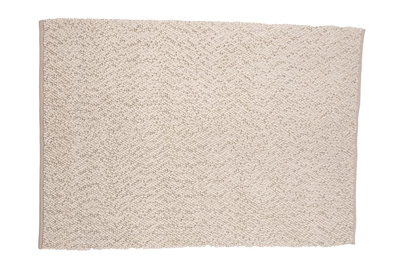 Ullmatte Jajru Rektangulær 200x300 cm - Hvit - Små tepper - Store tepper - Mønstrede tepper - Ullteppe