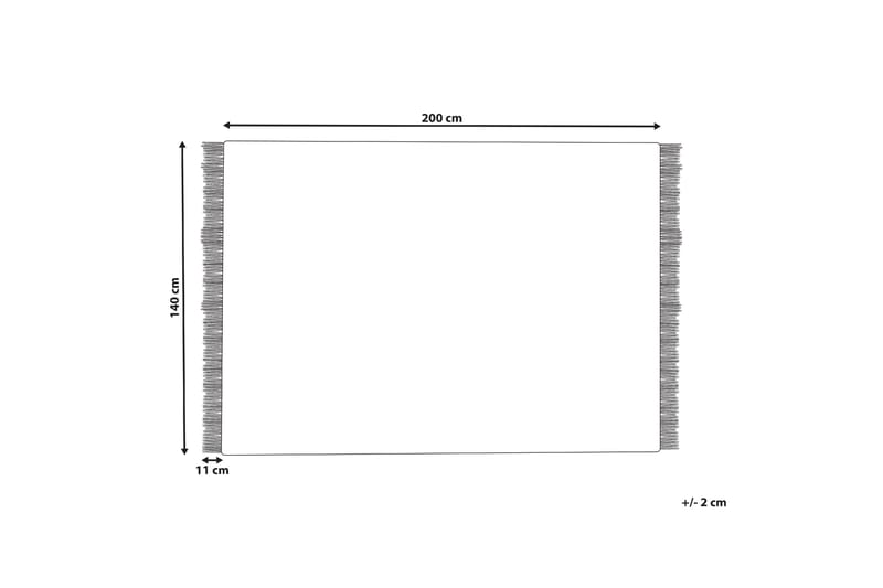 Ullteppe Yazlik 140x200 cm - Beige - Tekstiler & tepper - Teppe & matte - Moderne matte - Ullteppe