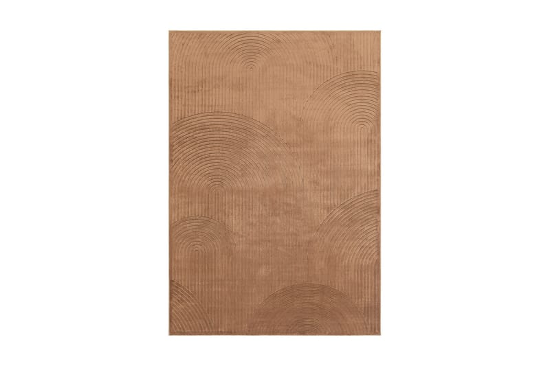 Amore Art Viskosematte Rektangulær 160x230 cm - Terracotta - Tekstiler & tepper - Teppe & matte - Moderne matte - Viskosematter