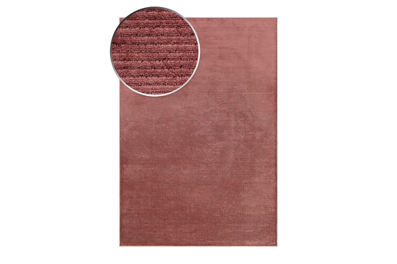 Amore Plain Viskosematte Rektangulær 160x230 cm - Dusty Rose - Tekstiler & tepper - Teppe & matte - Moderne matte - Viskosematter