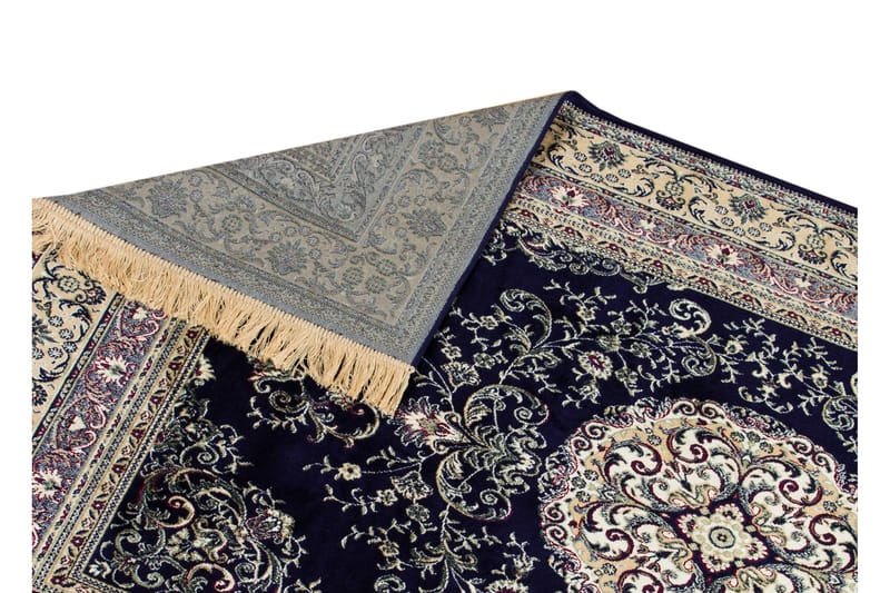 Casablanca Orientalisk Matte 240x330 Viskose - Marineblå - Tekstiler & tepper - Teppe & matte - Orientalske tepper - Persisk matte