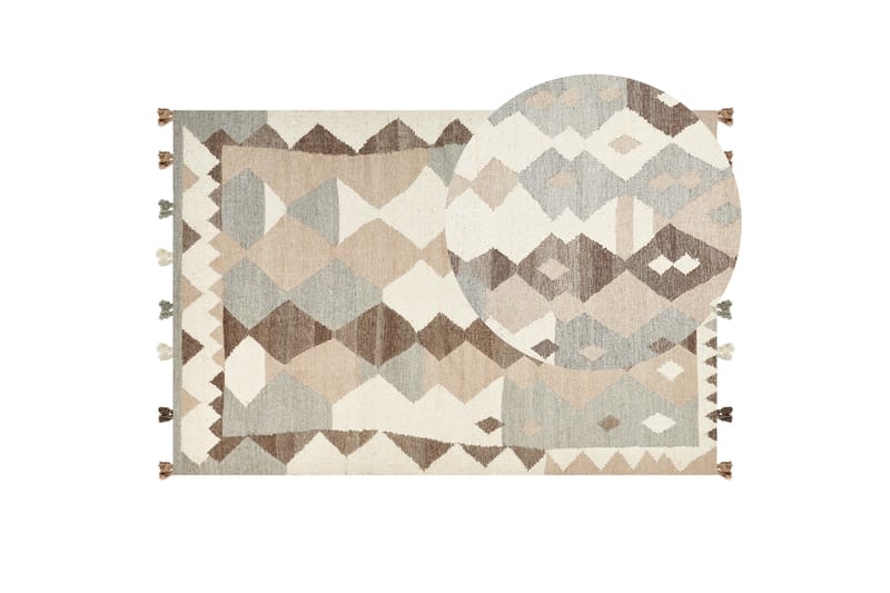 Kelimteppe Aralez 200x300 cm - Beige - Kelimtepper