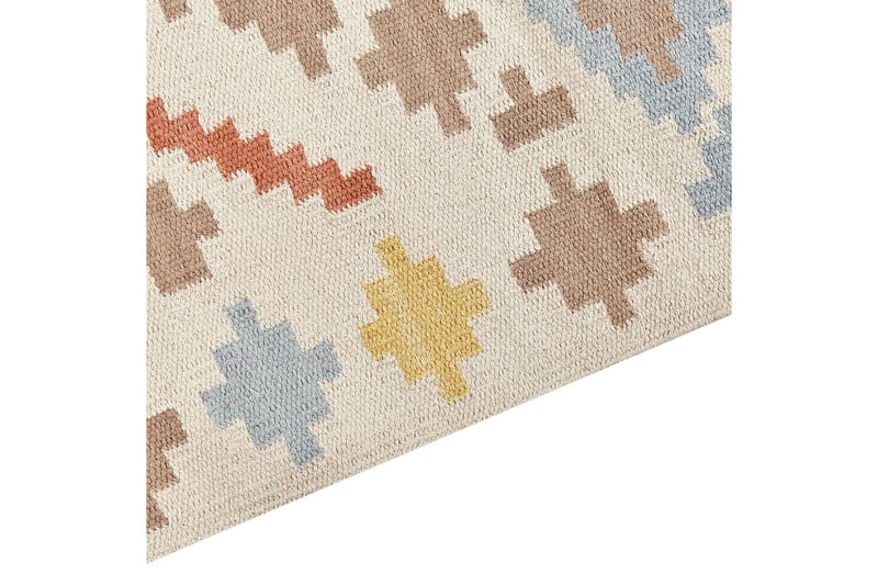 Kelimteppe Atan 80x150 cm - Beige - Tekstiler & tepper - Teppe & matte - Orientalske tepper - Kelimtepper