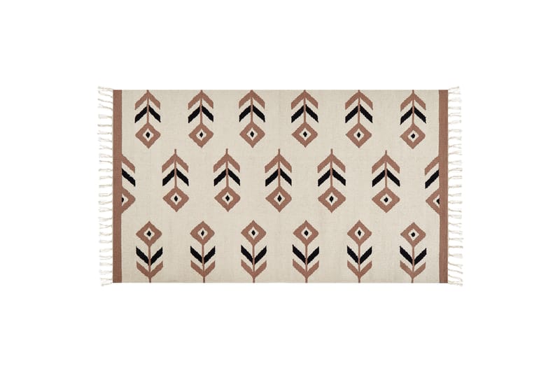 Kelimteppe Niavan 80x150 cm - Beige - Tekstiler & tepper - Teppe & matte - Orientalske tepper - Kelimtepper