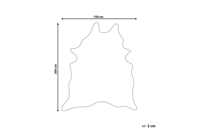 Skinnteppe Bogong 150x200 cm - Brun - Skinn & pelstepper