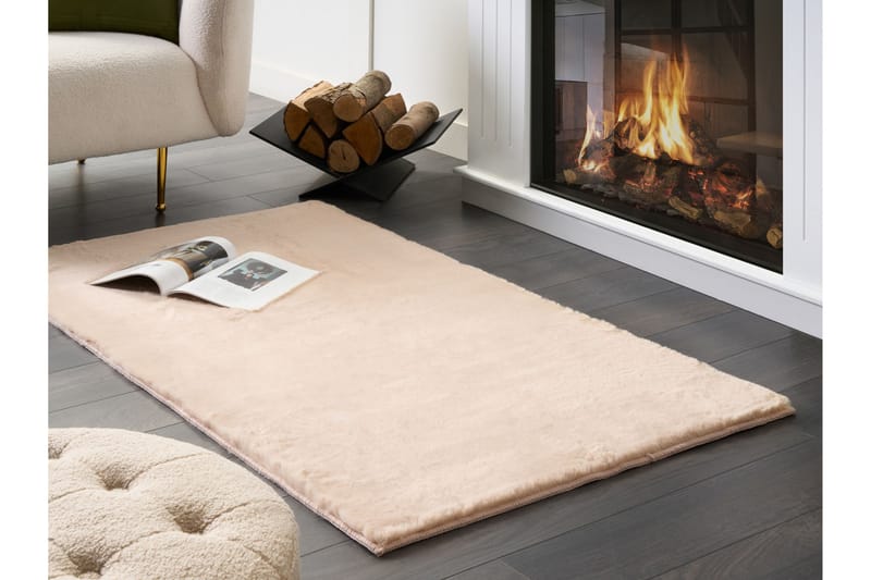 Skinnteppe Mirpur 80x150 cm - Beige - Skinn & pelstepper