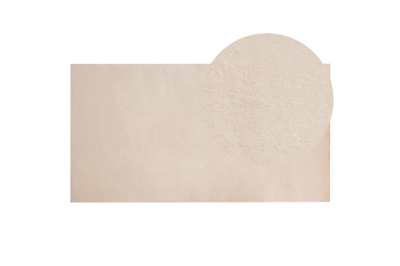 Skinnteppe Mirpur 80x150 cm - Beige - Skinn & pelstepper