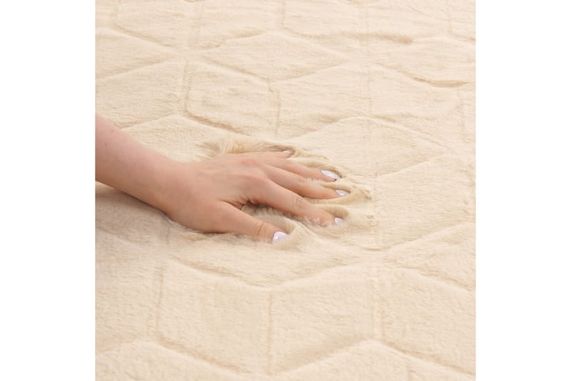 Skinnteppe Thatta 80x150 cm - Beige - Skinn & pelstepper