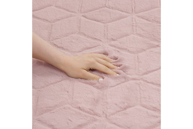 Skinnteppe Thatta 80x150 cm - Rosa - Skinn & pelstepper