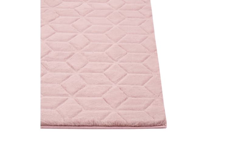 Skinnteppe Thatta 80x150 cm - Rosa - Skinn & pelstepper