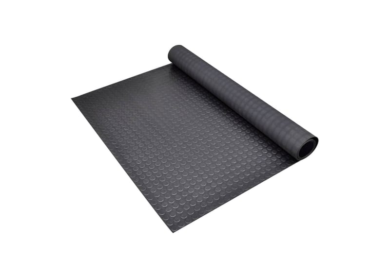 Gulvmatte antiskli gummi 1,5x2 m 3 mm prikkmønster - Tekstiler & tepper - Teppe & matte - Spesialmatte - Gulvbeskyttelse