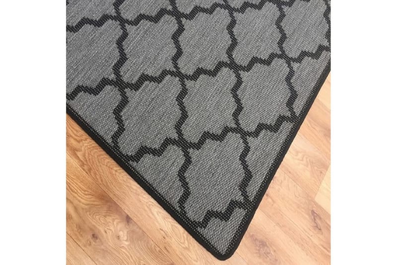 Matte Sisal 120x170 cm - Grå/Svart - Tekstiler & tepper - Teppe & matte - Store tepper