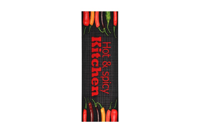 Kjøkkenmatte vaskbar Hot&amp;Spicy 45x150 cm - Flerfarget - Tekstiler & tepper - Teppe & matte - Utendørs tepper - Dørmatte og entrématte