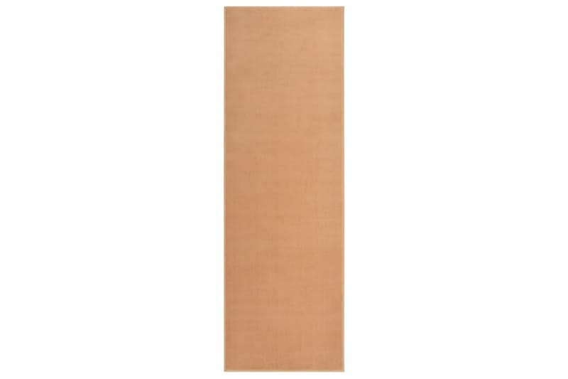 Gulvteppe BCF beige 80x250 cm - Beige - Tekstiler & tepper - Teppe & matte - Utendørs tepper - Plasttepper